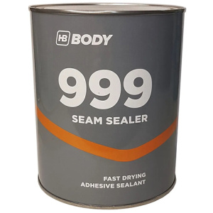 Body999 Кузовной герметик (св-беж) БАНКА (1кг)