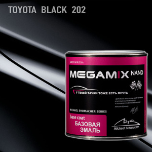 202 MEGA MIX Toyota Black Blue D металлик   (850 мл)