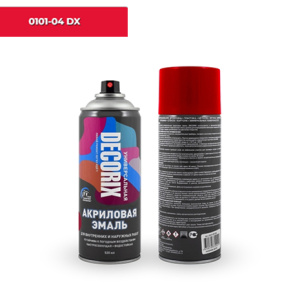 DECORIX Красный СПРЕЙ 520мл (А04)