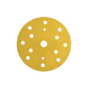 320Р SMOOLAD 150мм 15отв Абразив на бумажной основе (жёлтый )