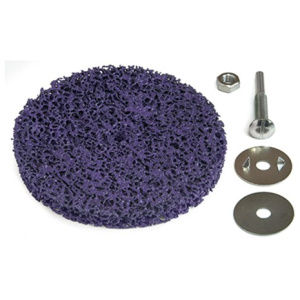 KPD SYSTEM Зачистной круг D 125 мм под дрель (фиолетовый)