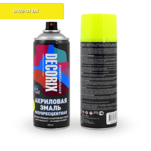 DECORIX Флуоресцентный эффект ЖЕЛТЫЙ (Ф01)