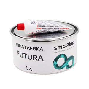 SMOOLAD Шпатлевка ФУТУРА наполнительная облегченная голубая FUTURA  1 л  
