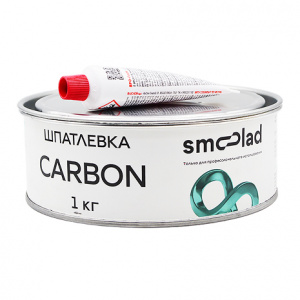SMOOLAD Шпатлевка CARBON FIBER 1,0 кг + ОТВЕРДИТЕЛЬ