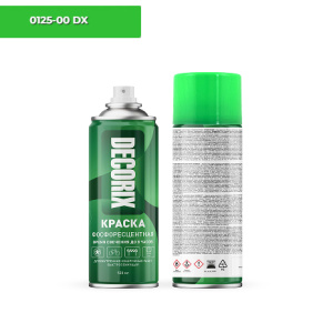 DECORIX фосфоресцентная карска ЗЕЛЕНОЕ свечение (ФФ00)