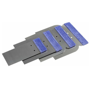 SUP НАБОР шпателей Стальных (Синие ручки) (50/80/100/120мм) 