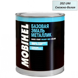 202 UNI СНЕЖНО-БЕЛАЯ металлик Mobihel  Ж/Б