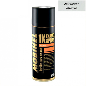 240 Mobihel БЕЛОЕ ОБЛАКО УНИ металлик СПРЕЙ (520мл)