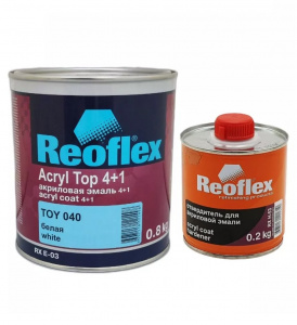TOY 040 эмаль базовая Super white 2 1л Reoflex 