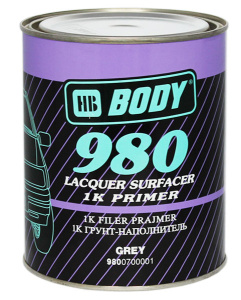 Body 980 Грунт-наполнитель 1К (серый) алкид (1л)