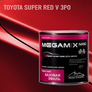 V-3P0 MEGA MIX Toyota Super Red металлик (850 мл)