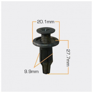2294KJ Клипса  пластм. крепежная  KJ-2294/К-054 (50 шт. в уп.) ЦЕНА ЗА ШТ.