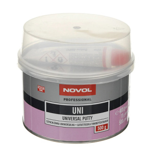 Novol Uni 0.5кг универсальная шпатлевка