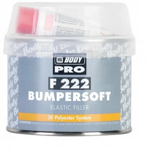 222 Шпатлевка Body 222 BUMPERSOFT (черн.) (0,25кг)