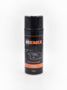 REMIX СПРЕЙ Грунт акриловый черный (520мл)