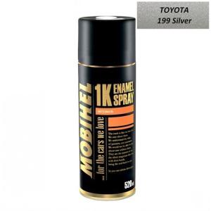 199 Mobihel TOYOTA SILVER металлик СПРЕЙ (520мл)
