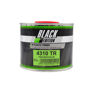 BLACK EDITION Грунт PLASTIC PRIMER по пластмассе(прозр) 0,5л