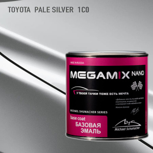 1C0 MEGA MIX Toyota Pale Silver металлик (850 мл)