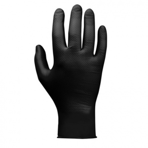 JETAPRO Перчатки нитриловые малярные, черн. L уп.50шт ЦЕНА ЗА УПАК.