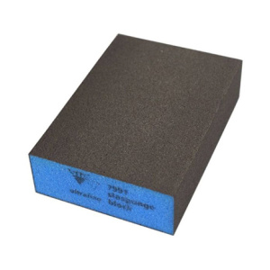 SIA 7991 губка siasponge block четырех. 69*98*26мм мягк. Ultrafine СИНЯЯ (ЦЕНА ЗА 1ШТ)