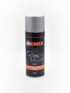 REMIX СПРЕЙ Эмаль для дисков серебро  (520мл)