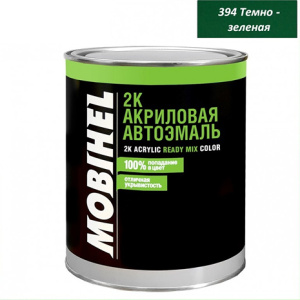 394 ТЕМНО-ЗЕЛЕНАЯ акрил 0,75л Mobihel Ж/Б