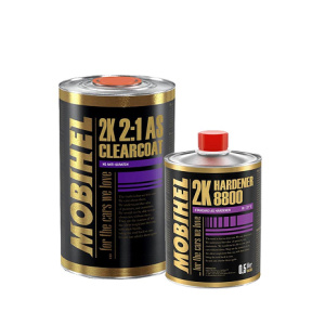 Mobihel 2К Лак бесцветный акриловый HS anti-scratch+отв 8800 (1л+0,5л)