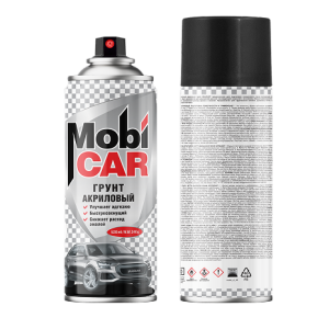 MobiCAR Грунт акриловый черный СПРЕЙ 520мл
