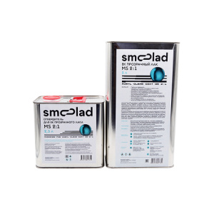  SMOOLAD 2К лак МS (лак 5л+ОТВЕРДИТЕЛЬ 2,5л)