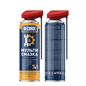 DECORIX Мульти-смазка 7 в 1 многоцелевая со smart-распылителем 335 мл