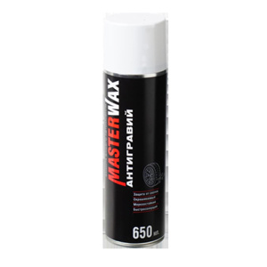 Антигравий MasterWax алкидно-уретановый аэрозоль 650 мл Белый