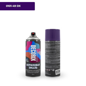 DECORIX Темно-фиолетовый СПРЕЙ 520мл (NO.549) 