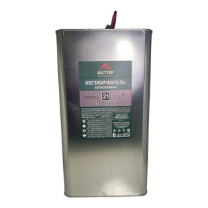AUTOP №21 - Обезжириватель-Антисиликон сольвентный 5л (мет тара)