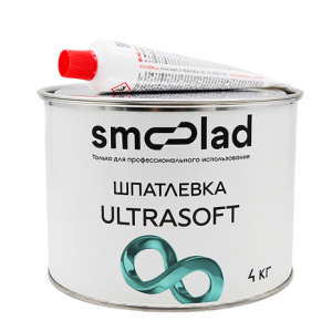 SMOOLAD Шпатлевка мягкая ULTRASOFT 4 кг с отв.