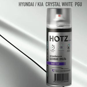 PGU HOTZ Hyundai/KIA Crystal White (Базовая эмаль) 520мл СПРЕЙ