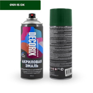 DECORIX Темно-зеленый СПРЕЙ 520мл (А15)