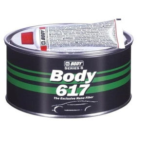 617 Шпатлевка HB BODY 617 NANO FIBER POLYESTER FILLER  (0,5кг)