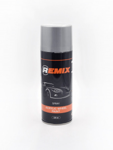 REMIX СПРЕЙ Эмаль для дисков серебро  (520мл)