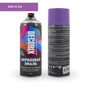 DECORIX Фиолетовый СПРЕЙ 520мл (А12) 