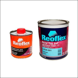 REOFLEX Акрил LADA 601 B Black (1л)