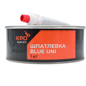 KPD SYSTEM Шпатлевка Универсальная голубая BLUE UNI 1,0 кг