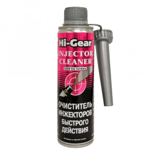Hi-Gear Очиститель инжекторов быстрого действия Hi-Gear INJECTOR CLEANER (300ml), 0,3 л