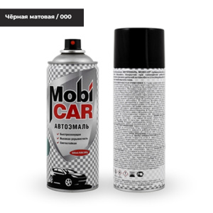 000 MobiCAR Черная матовая СПРЕЙ 520мл