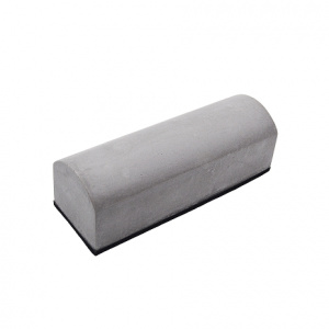 TOR Брусок C 130х45х40мм узкий с полукруглым верхом, серый