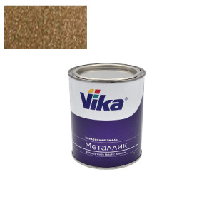 8304 VIKA Эмаль базовая золотистый платиного оттенка металлик (0.9кг)