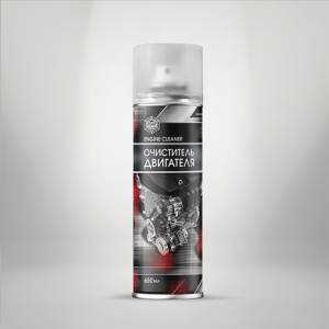 Очиститель двигателя (аэрозоль) 650мл AGAT AVTO