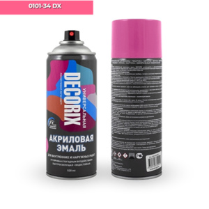 DECORIX Малиновый СПРЕЙ 520мл (А34)