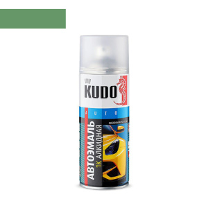 KUDO 330 ВАЗ Зеленый (алкид) 520мл СПРЕЙ
