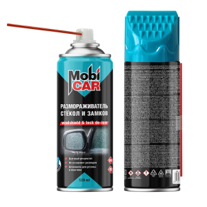 MobiCAR Размораживатель стёкол и замков СПРЕЙ 520 мл