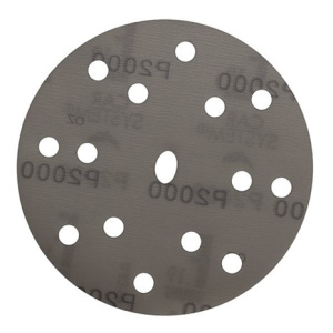 CarSystem Круг абразивный F19, Finish, 152 мм, 15 отверстий, P1200